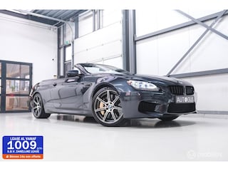 BMW 6-serie Cabrio Competition Package 575 pk | Keramisch | B&O | M Drivers Pack | NL auto NAP | Singapur Grau | Softclose | HUD | 360 cam |