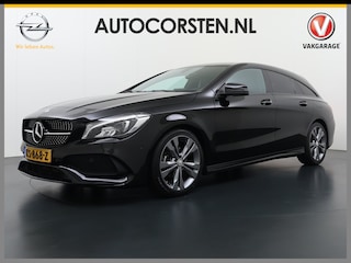 Mercedes-Benz CLA Shooting Brake 180 K AMG Sportst. Navi 18" Stuur+Stoel+ Leer / Alcantara Clima PDC High-Performance-LED Night Edition Plus Diamond-Grille Priv.Glas Led AMG Line + Style Actieve motorkap Zwarte-Hemel Camtronic UMTS Licht en zichtpakket Brake-Assist Park-Pilot Orig.NLse auto