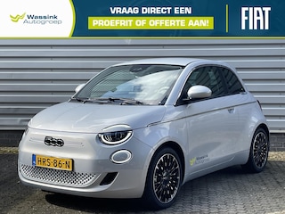 Fiat 500 42kWh 118pk Aut La Prima I Carplay I Navigatie I Pack Tech I Pack Top I Stoelverwarming