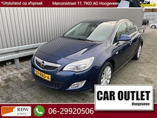 Opel Astra 1.4 Turbo Cosmo 5-Drs, Navi, Leer/Stof, CC, PDC, LM, nw. APK – Inruil Mogelijk –