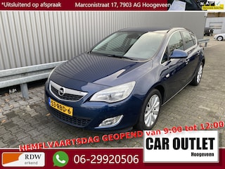 Opel Astra 1.4 Turbo Cosmo 5-Drs, Navi, Leer/Stof, CC, PDC, LM, nw. APK – Inruil Mogelijk –