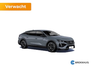 Peugeot 408 GT Exclusive - Elektrisch | 19" lichtmetalen velgen 'GRAPHITE' | Adaptieve cruise control | Climate control met links/rechts gescheiden regeling en high efficiëncy koolstoffilter