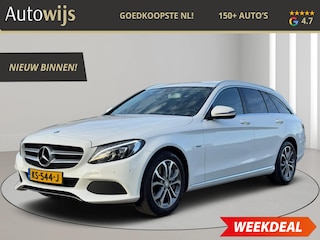 Mercedes-Benz C-klasse Estate 350 e Lease Edition|NL AUTO|GOED ONDERHOUDEN|LEDER|LED|NAVI|