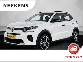 Citroën C3 1.2 Turbo 100pk Plus | Navigatie via Apple Carplay/Android Auto | Parkeersensoren Achter | Luxe Stoffen Bekleding | LED Koplampen | Comfortstoelen | Head-up Display | Airco | Cruise Control | Buitenspiegels Elektrisch Verstel -en Verwarmbaar |