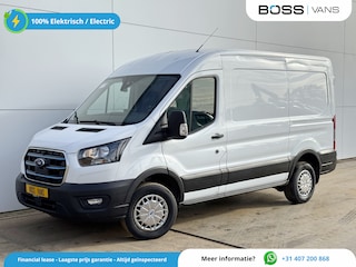 Ford Transit 390 75kWh 184PK Elektrisch 75kWh 334km WLTP BEV Snelladen L2H2 Climate Control Tacho Carplay Camera Stoelverwarming Parkeersensoren voor achter