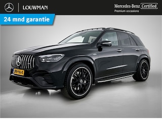 Mercedes-Benz GLE Mercedes-AMG 53 Hybrid 4MATIC+ AMG Line | Night Pakket | Trekhaak | 22Inch AMG Velgen | Burmester® | Panorama schuif-Kanteldak. Inclusief 24 maanden MB Certified garantie voor Europa.