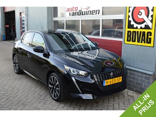Peugeot 208 1.2 PureTech Blue Lease Allure O.a: Camera, LED, Stoelverw, PDC, Carplay, Clima, Etc. All-in prijs!