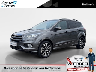 Ford Kuga 1.5 EcoBoost ST Line | Dealer onderhouden | Navigatie | Apple carplay & Android auto | Parkeersensoren voor en achter | Achteruitrijcamera | Elektrisch inklapbare trekhaak | Sony audio | Voorruitverwarming | Adaptief cruise control | Elektrische achterklep | Dodehoek detectie | Privacy glas |