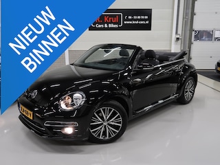 Volkswagen Beetle Cabriolet 1.2 TSI Sound Airco-ecc Navigatie App connect Sportvelgen 17 inch Parkeersensoren Windscherm Afdekhoes Boekjes aanwezig 2017 Facelift model Stoelverwarming Cabrio Zeer nette staat