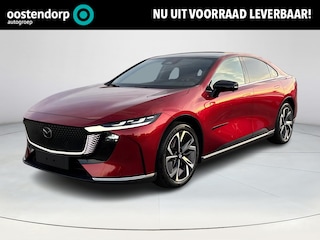 Mazda 6e Takumi Long Range 80 kWh | Dit jaar nog rijden 17% bijtelling | Zwart leder | 360 Camera | Geheugenstoelen | Panorama Dak | Headupdisplay | Adaptieve Cruise control | Sony premium audio | Dodehoeksensoren |