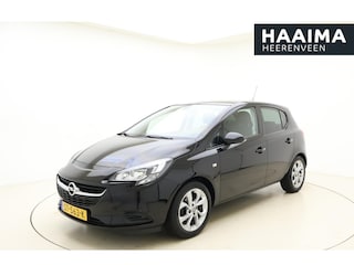 Opel Corsa 1.4 16v 90pk 5drs Black Edition | Navigatie | Trekhaak | Airco | Cruise control | Lichtmetalen velgen | Parkeersensoren | Sportstoelen
