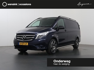 Mercedes-Benz Vito 116 CDI | AUT. | L2 LANG | | 3-ZITS | NAVIGATIE | LEREN STUURWIEL | 2500KG TREKHAAK | BETIMMERDE LAADRUIMTE | ACHTERDEUREN | CLIMATE CONTROL | SIDEBARS