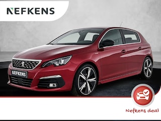 Peugeot 308 GT-Line 130 pk Automaat | Navigatie | Achteruitrijcamera | Parkeersensoren Voor en Achter | LED Koplampen | Lederen Stuurwiel | DAB Ontvanger | Keyless Start | Climate Control | Cruise Control | 17" Lichtmetalen Velgen | Apple Carplay/Android Auto |