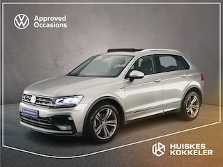 Volkswagen Tiguan R-Line 1.4 TSI 150pk DSG Automaat Trekhaak, Panoramadak, Elektrische achterklep, Adaptive cruise control, Navigatie, Parkeersensoren