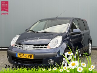 Nissan Note BWJ 2006 1.6 111 PK First Note APK 11-2026 | CLIMA | CAMERA | TREKHAAK | LMV 16 INCH | MULTIFUNCT. STUUR
