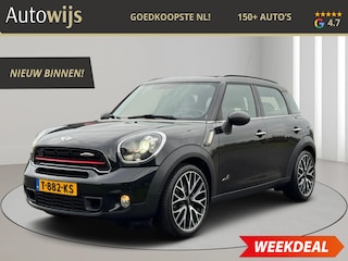 Mini Countryman 1.6 Cooper S ALL4|JCW|184PK|PANO|H&K|LEDER|XENON|NAVI|PDC|TREKHAAK