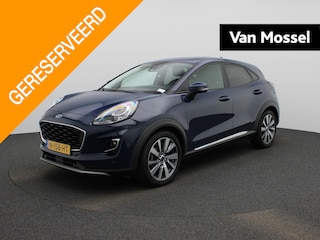 Ford Puma 1.0 EcoBoost Hybrid Titanium X | WINTER PACK | AUTOMAAT | ELEKTRISCHE KOFFERBAK | HALF LEDER |