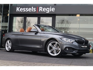BMW 4-serie Cabrio 420i High Executive Leer Nekverwarming Led Navi Memory