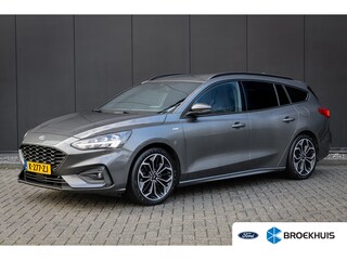 Ford Focus Wagon 1.0 EcoBoost Hybrid ST Line | 100% dealer o.h. | Full LED | Winter-pack | 18'' | Elec. achterklep | Keyless | DAB | Privacy-glass