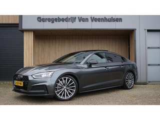 Audi A5 Sportback 2.0 TFSI 225pk 2x S-line Black edition Pano.Dak Sfeerverlichting 19inch LM Black Optik RS Grille *NL auto* Uitstraling!