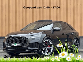Audi Q8 4.0 TFSI RS Q8 quattro | Carbon Optiek Pakket | Dynamic Plus | Keramisch | 23'' lichtmetaal | Panoramadak | Massage | 600 Pk! | Head-up display | Trekhaak | Bang & Olufson |