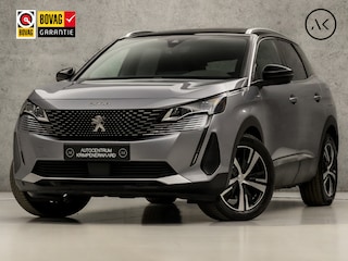 Peugeot 3008 1.6 HYbrid 225 GT 225Pk Automaat (PANORAMADAK, APPLE CARPLAY, GROOT NAVI, 360 CAMERA, LEDER, SPORTSTOELEN, ADAPTIVE CRUISE, SFEERVERLICHTING, GETINT GLAS, KEYLESS, NIEUWSTAAT)