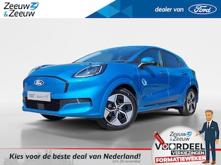 Ford Puma Gen-E 44 kWh | Verwachte Levertijd 3 weken | Prijs inclusief 3000 euro Ford Voordeel | Automaat | Elektrisch Bedienbare Achterklep | Verwarmbare Voorstoelen | Verwarmbare Stuur | Verwarmbare Voorruit