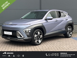 Hyundai Kona 1.6 GDI HEV Premium / Lederen bekleding / Stoel verwarming en ventilatie / 360 Graden Camera / 18 " lm / Led Koplampen /