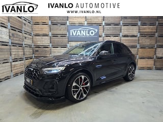 Audi Q5 50 TFSI e S edition Luchtvering Leder Maxton Pano Camera B&O Trekhaak 21"LM