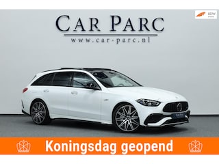 Mercedes-Benz C-klasse AMG 43 4MATIC 408+PK BTW/VIRTUAL/SFEER/PANO/LEER+S.VERWARMING+MEMORY/20"/360/LINE/ACC/ECC/12 MDN GARANTIE!