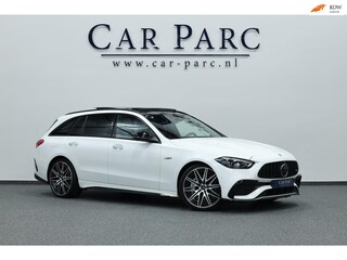 Mercedes-Benz C-klasse AMG 43 4MATIC 408+PK BTW/VIRTUAL/SFEER/PANO/LEER+S.VERWARMING+MEMORY/20"/360/LINE/ACC/ECC/12 MDN GARANTIE!