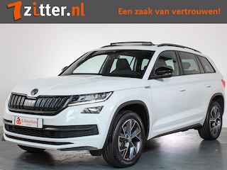 Skoda Kodiaq 1.5 TSI Sportline Business, 7-Persoons, Panoramadak, Stoel/stuurverwarming, Apple Carplay/Android Auto, ACC, Leder/Alcantara,