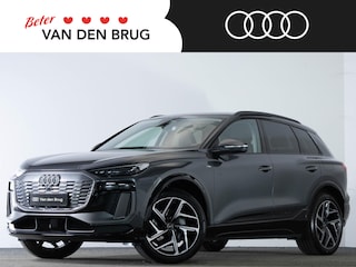 Audi Q6 e-tron S-Line 83 kWh | LED Plus | Stuurverwarming | 360° camera | Dodehoek detectie | Stoelverwarming v+a | Elektro. kinderslot |