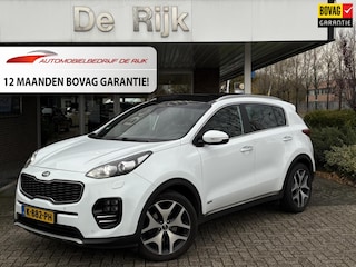 Kia Sportage 1.6 T-GDI 4WD GT-Line PlusLine | Trekhaak, Navi, Leder, Stoelverw.+Ventilatie, Camera, Cruise | Goed onderhouden |