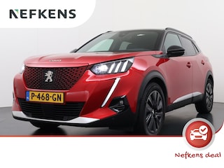 Peugeot 2008 EV GT Pack 50 kWh 3-Fase | 1e eigenaar | Navigatie | Panoramisch schuifdak | Camera achter | 18 inch wielen | Full led koplampen