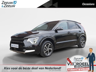 Kia Niro 1.6 GDi Hybrid DynamicPlusLine | Stoel en stuurverwarming | Schuifdak | Dodehoek detectie | Navigatie | Camera | Parkeersensoren voor en achter | Elektrische achterklep | Verbruik 1 op 20!