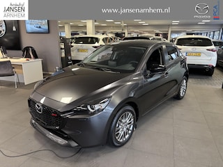 Mazda 2 1.5 e-SkyActiv-G 90 Homura , Demovoordeel € 1.350-, Apple Carplay, LMV 16 Inch, Camera, PDC, Clima, Cruise, Stuur/Stoelverwarming, BSM,