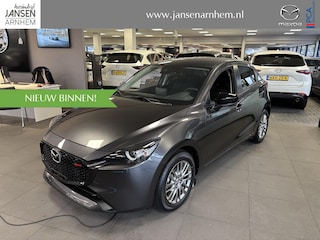 Mazda 2 1.5 e-SkyActiv-G 90 Homura , Demovoordeel € 1.350-, Apple Carplay, LMV 16 Inch, Camera, PDC, Clima, Cruise, Stuur/Stoelverwarming, BSM,