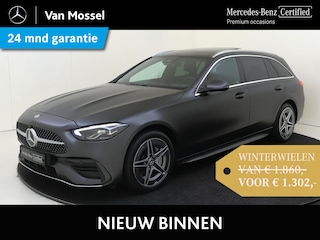 Mercedes-Benz C-klasse Estate 300 e AMG Line / Memory-Stoelen / Panaroma-dak / Trekhaak /