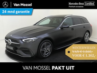 Mercedes-Benz C-klasse Estate 300 e AMG Line / Memory-Stoelen / Panaroma-dak / Trekhaak /