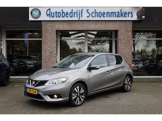 Nissan Pulsar 1.2 DIG-T N-Connecta HALF-LEER CAMERA NAVI CRUISE CLIMA BT-TELEFOONVERB. 17''LMV