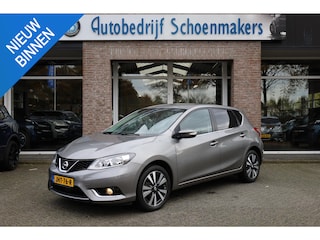 Nissan Pulsar 1.2 DIG-T N-Connecta HALF-LEER CAMERA NAVI CRUISE CLIMA BT-TELEFOONVERB. 17''LMV