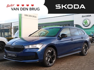 Skoda Superb Combi 1.5 TSI PHEV Sportline Business | Panoramadak | Head-up | CANTON sound | Camera rondom | Trekhaak | Stoel-/stuurwielverwarming | 19 inch