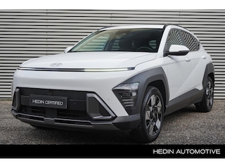 Hyundai Kona 1.6 GDI HEV Premium / Nederlandse Auto / Eerste Eigenaar / Adaptieve Cruise Control / Lederen bekleding / Stoelverwarming / Navigatie / Apple Car Play / Keyless /