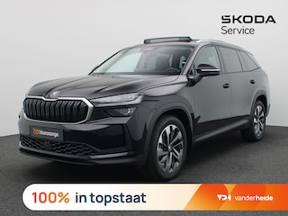 Skoda Kodiaq 1.5 TSI MHEV Business Edition 7p. 150PK DSG matrix led, trekhaak, adaptive cruise, side assist, schuif-kanteldak, stuur-stoelverwarming, achteruitrijcamera, alarm, keyless, 19" lichtmetaal