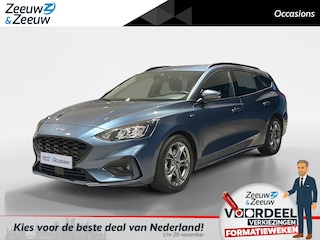 Ford Focus Wagon 1.0 EcoBoost Hybrid ST Line Business 125pk | Dealer onderhouden | Stoel- stuur en voorruitverwarming | Navigatie |