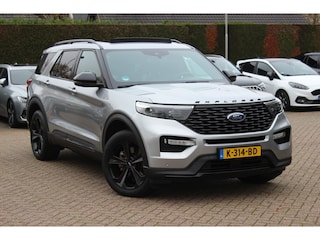 Ford Explorer 3.0 V6 EcoBoost PHEV ST-Line / Trekhaak / Panoramadak / 360Camera / Keyless / 20'' / Leder / CarPlay / Stuurverwarming / Full LED / Stoelverwarming 4x / Stoelventilatie / DAB / Dodehoek / ACC
