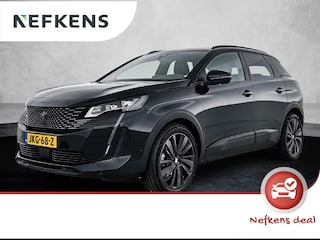 Peugeot 3008 GT 130pk Automaat | Elektrische Achterklep | Black Pack | Navigatie | Climate Control | Adaptieve Cruise Control | Achteruitrijcamera | Full-LED Koplampen | 19" Lichtmetalen Velgen | Keyless Entry/Start | Apple Carplay/Android Auto |
