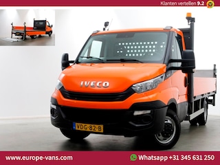 Iveco Daily 35C14 136pk Open Laadbak met laadklep en trekhaak 3500kg 10-2019