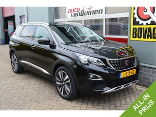 Peugeot 5008 1.2 PureTech Blue Lease Premium O.a: Haak, Elektr, Stoelverst, Stoelverw, Camera, Etc. All-in prijs!